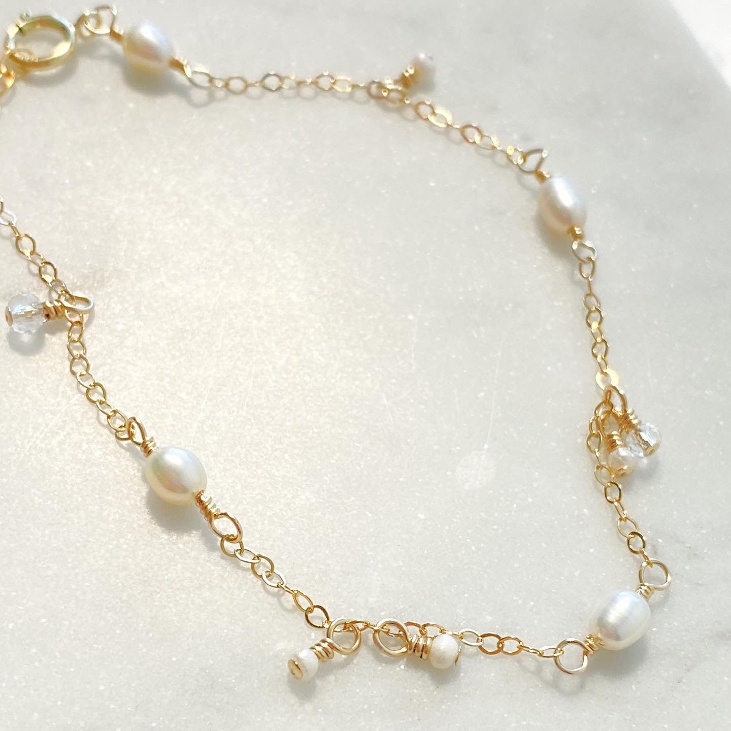 Twinkle Pearl Bracelet