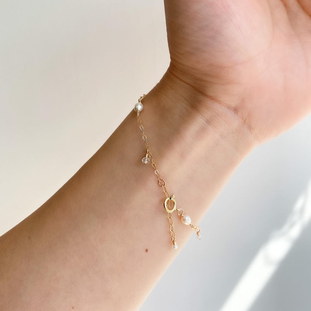 Twinkle Pearl Bracelet