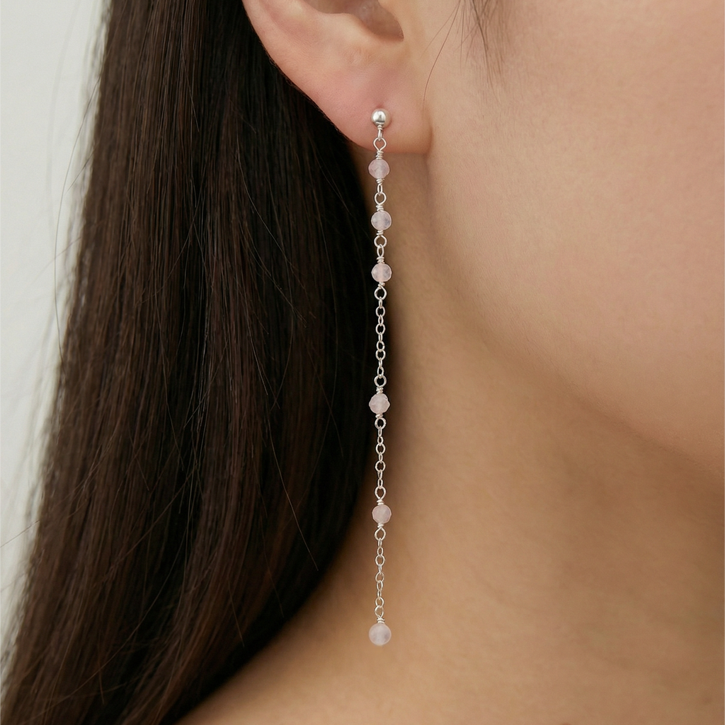 Moonstone Dangle Earrings