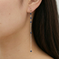 Sapphire Dangle Earrings