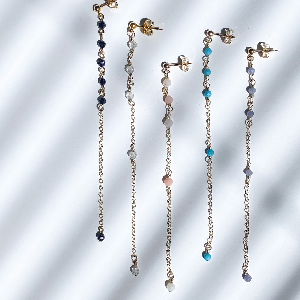 Tanzanite Dangle Earrings