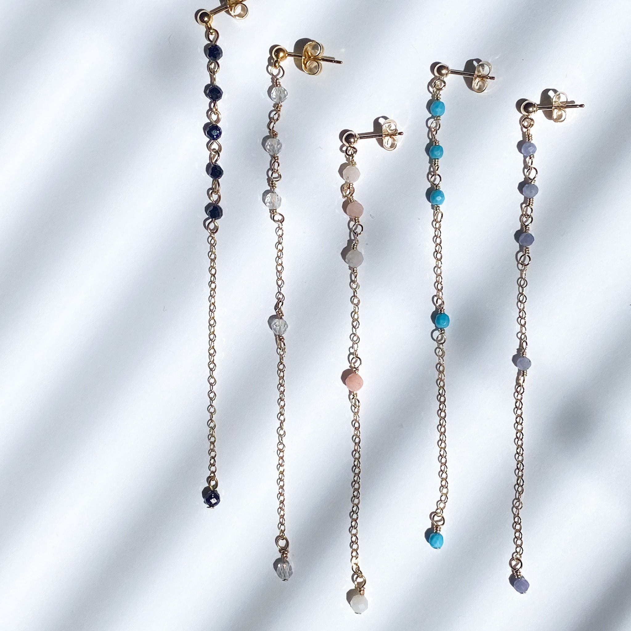 Aquamarine Dangle Earrings