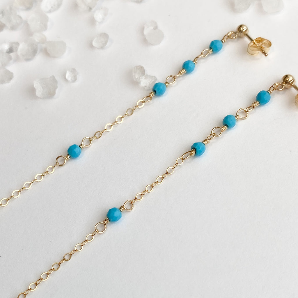 Turquoise Dangle Earrings