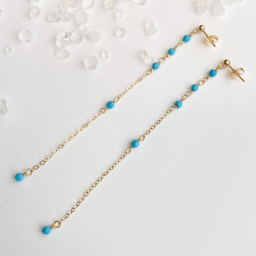 Turquoise Dangle Earrings