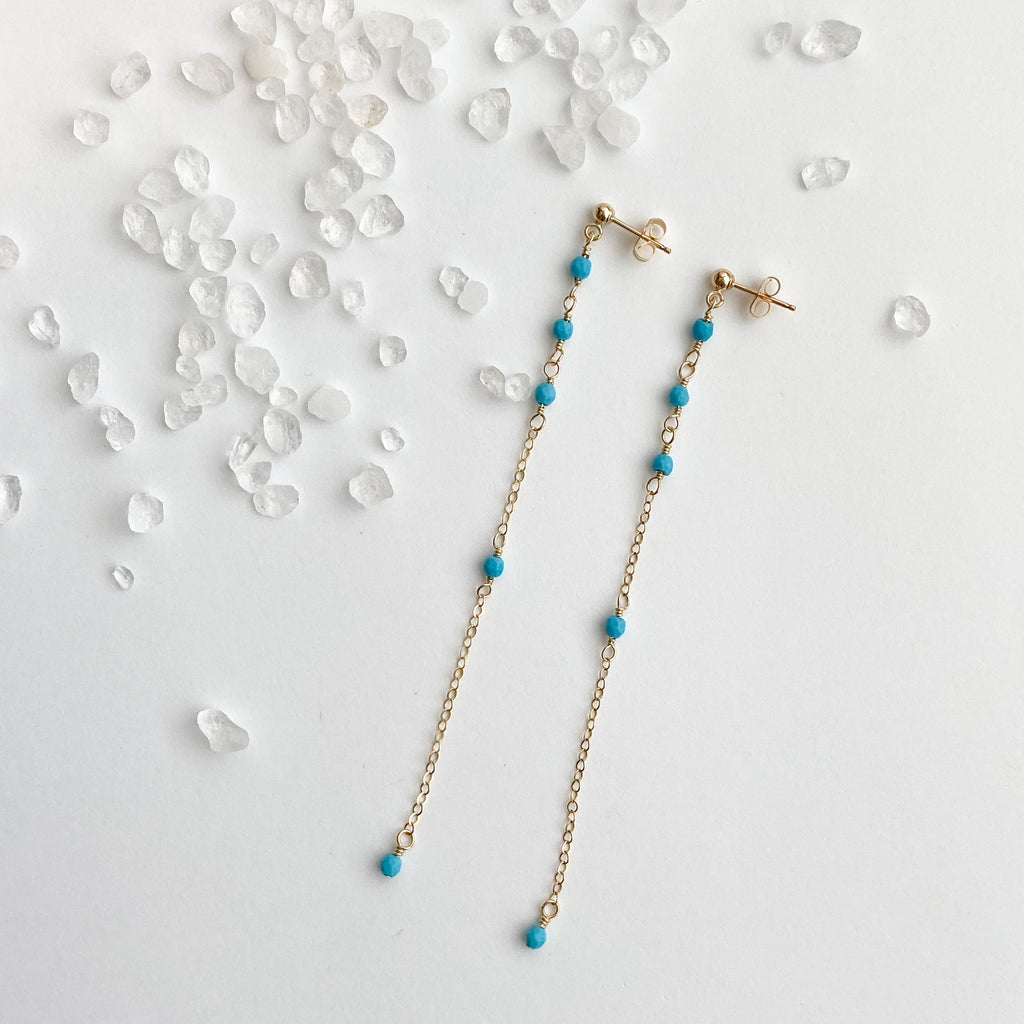 Turquoise Dangle Earrings