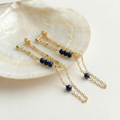 Sandstone Double Chain Earrings