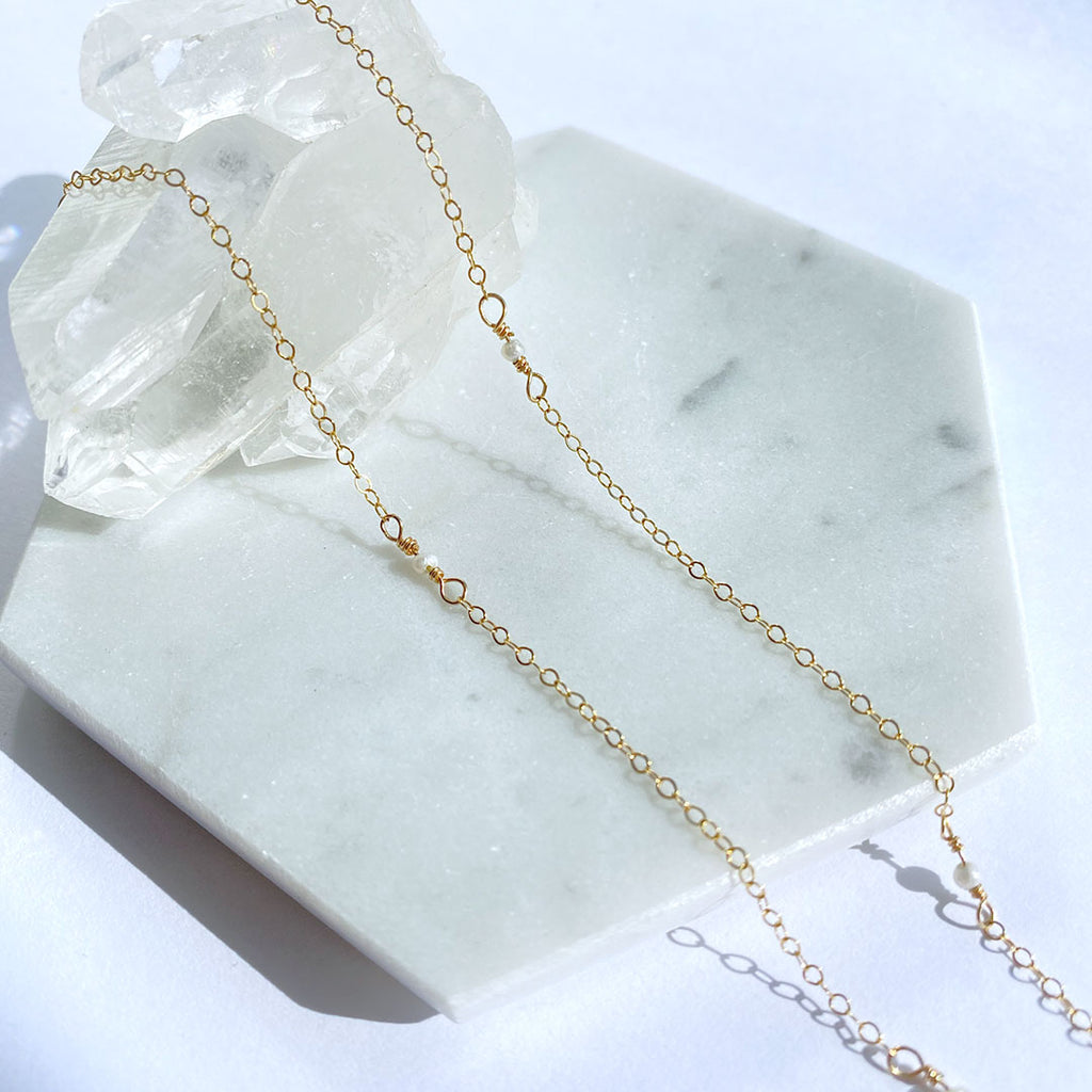 Dainty Freshwater Pearl Necklace