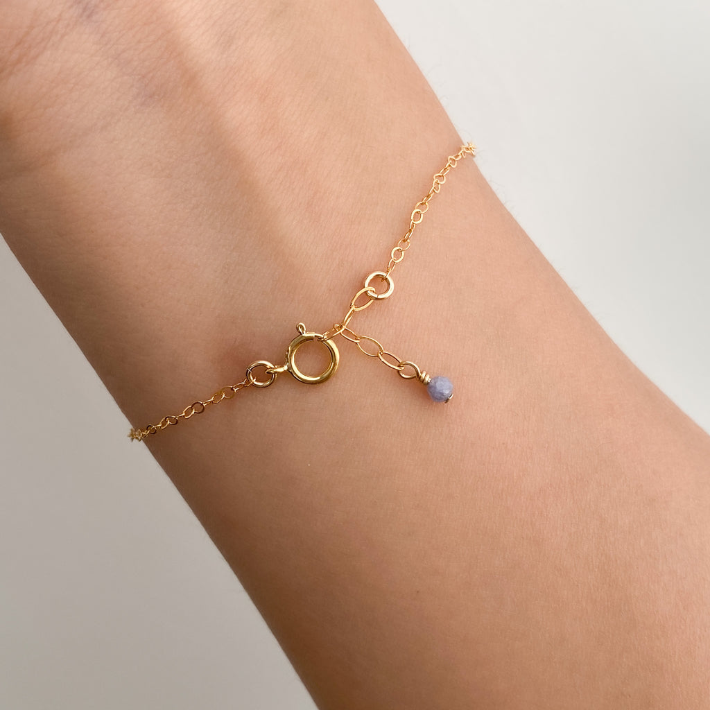 Tanzanite Cluster Bracelet
