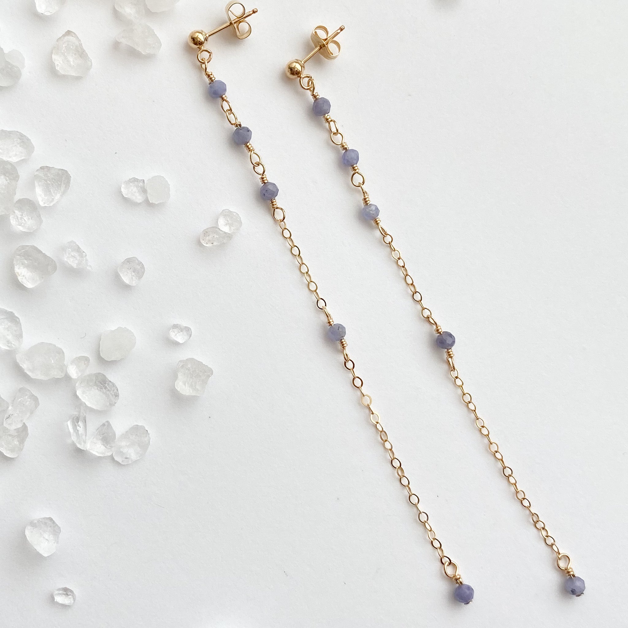 Tanzanite Dangle Earrings