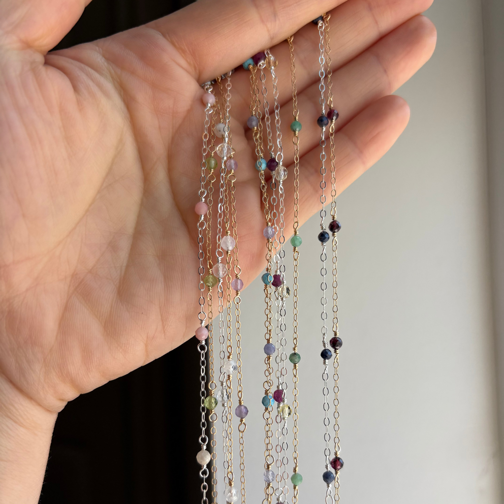 Dainty Tanzanite Bracelet