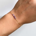 Amethyst Cluster Bracelet