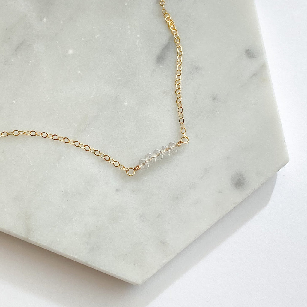 Crystal Cluster Necklace