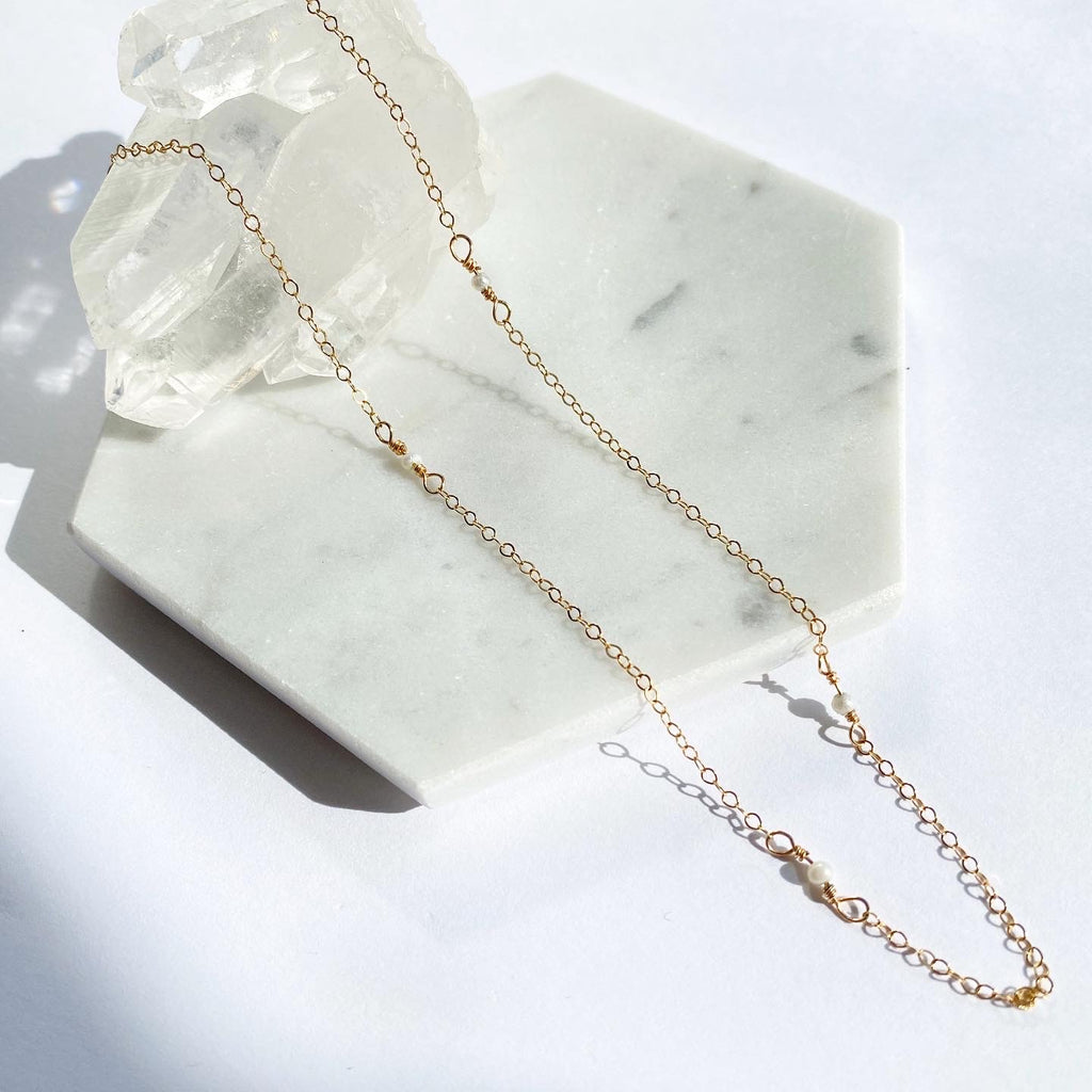 Dainty Freshwater Pearl Necklace