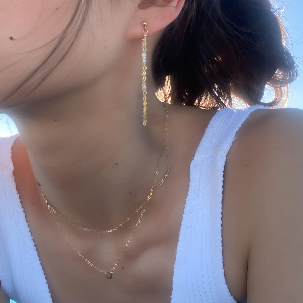Dainty Freshwater Pearl Necklace