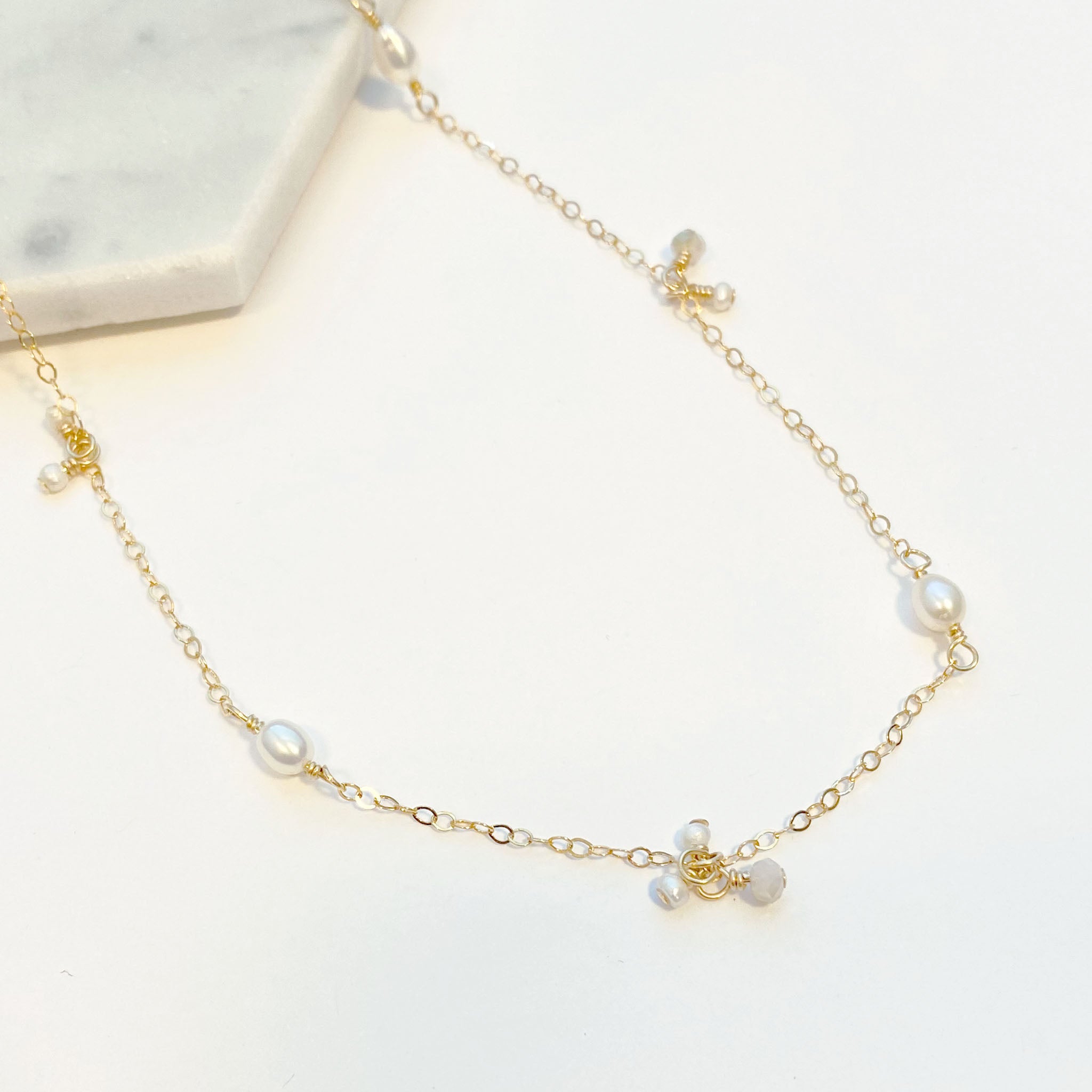 Twinkle Pearl Necklace