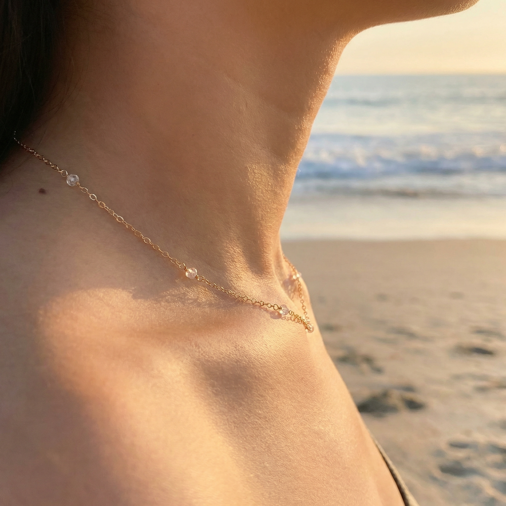 Dainty Crystal Necklace