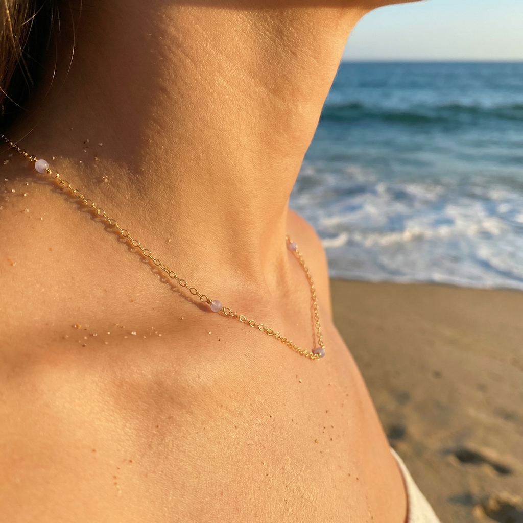 Dainty Tanzanite Necklace