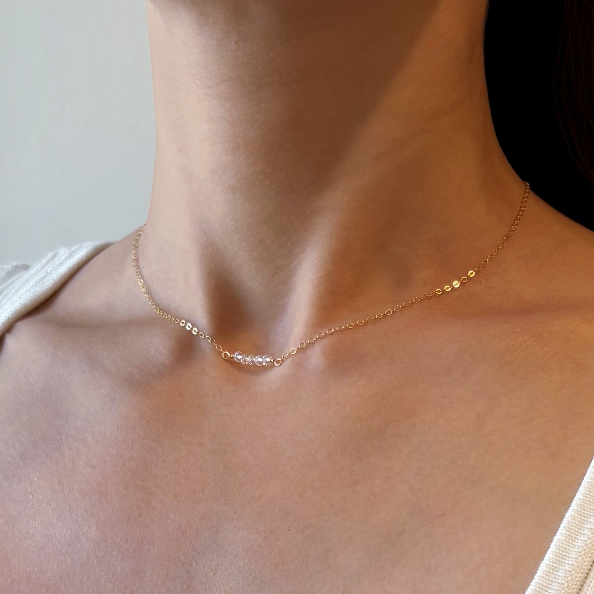 Crystal Cluster Necklace