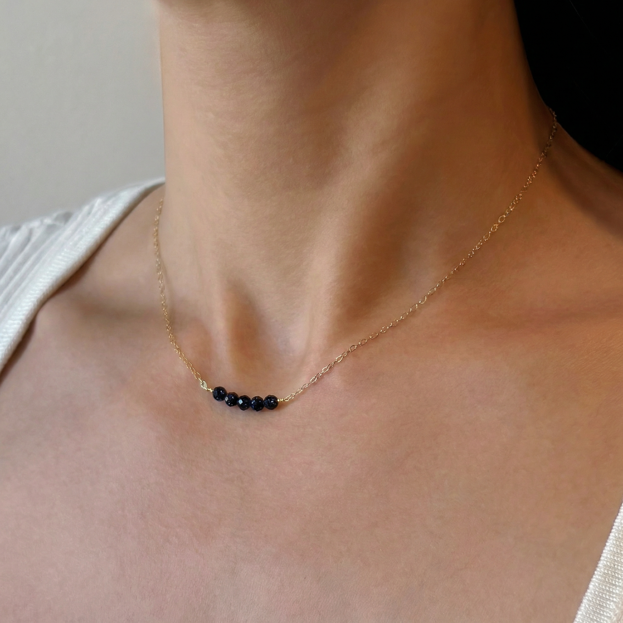 Sandstone Cluster Necklace