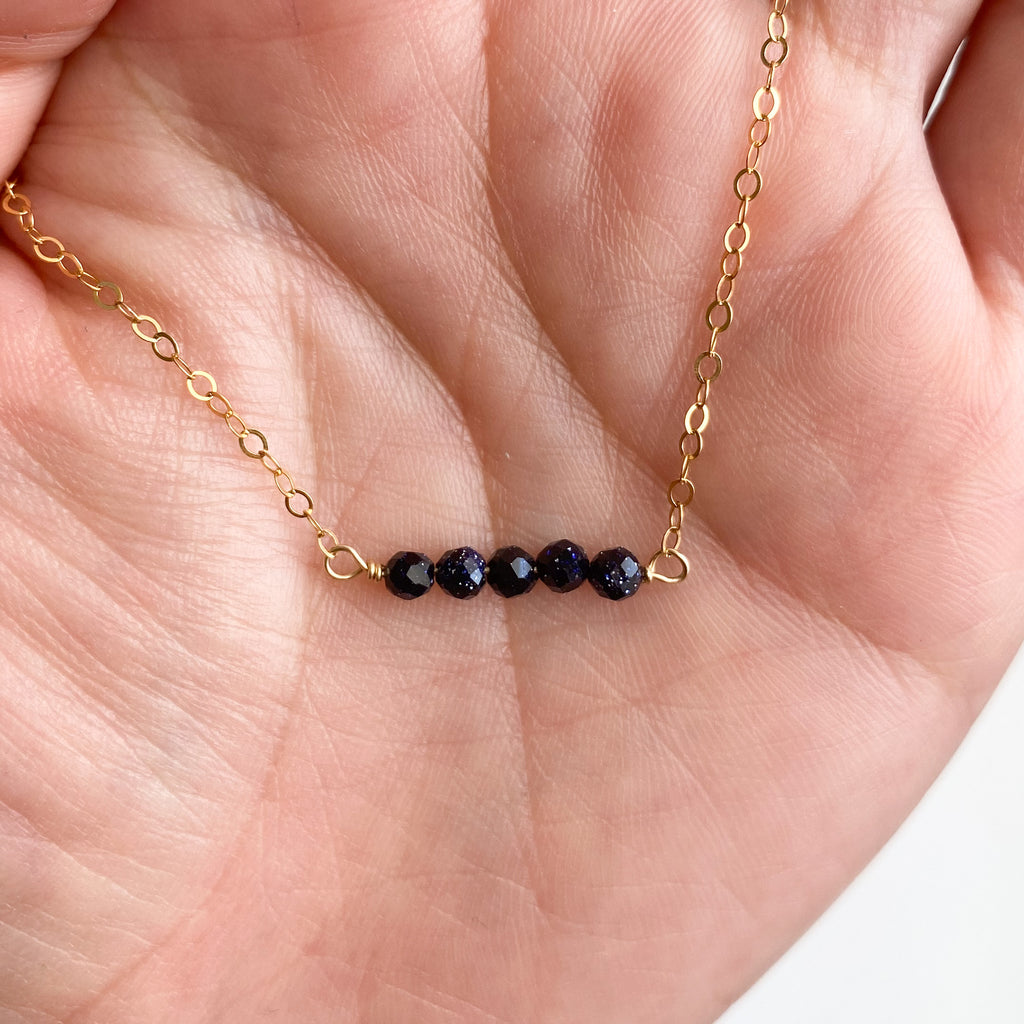 Sandstone Cluster Necklace