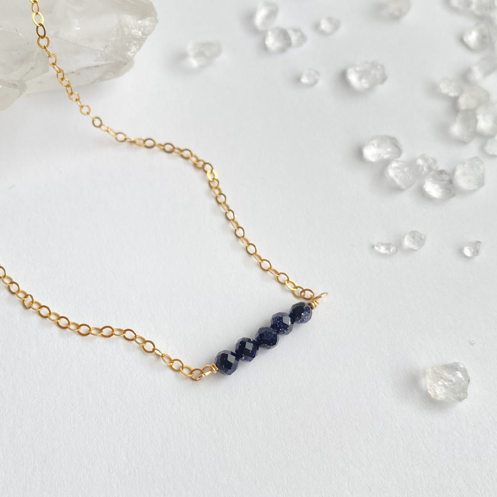 Sandstone Cluster Necklace
