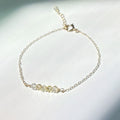 Citrine Cluster Bracelet