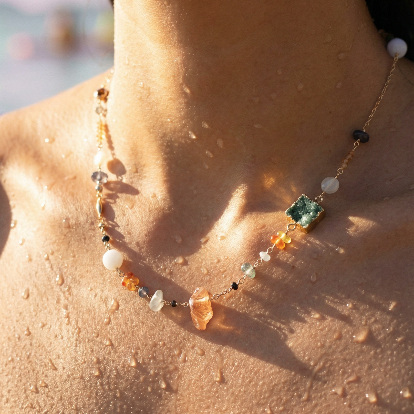 Sunset Palette Necklace