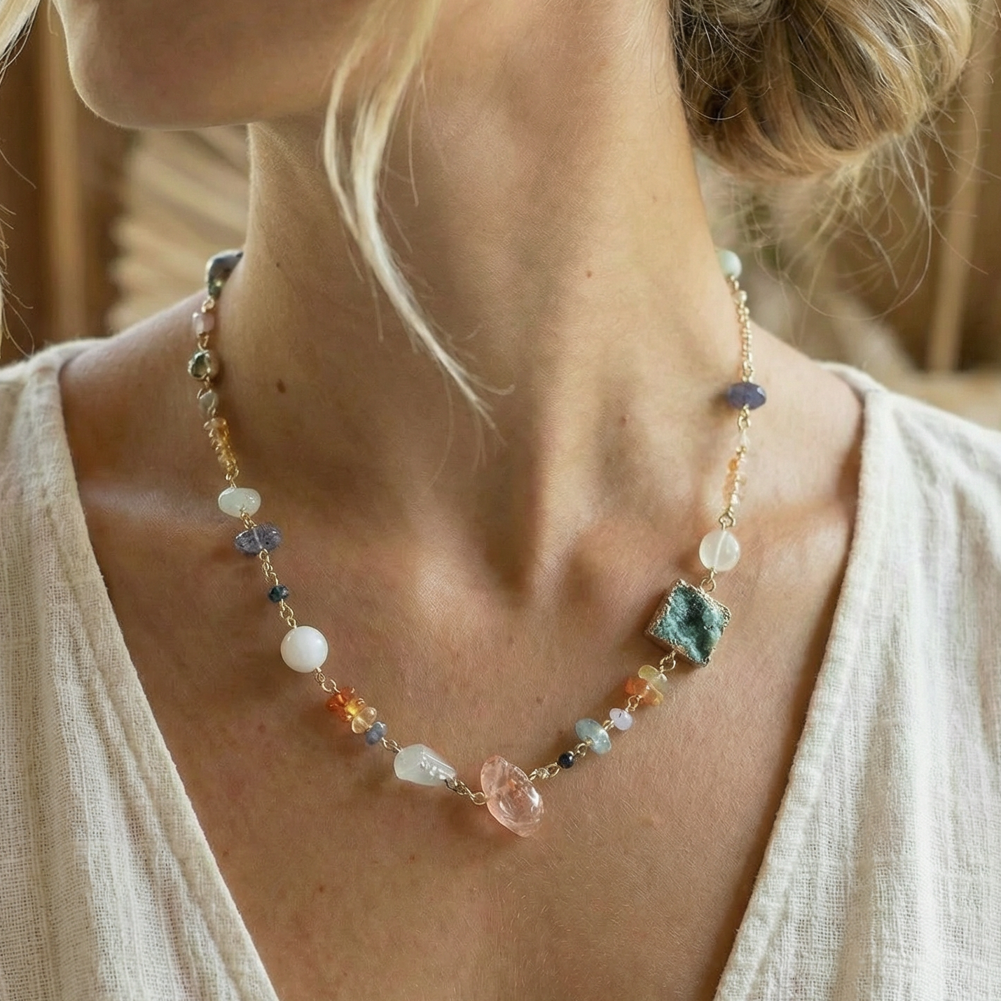 Sunset Palette Necklace