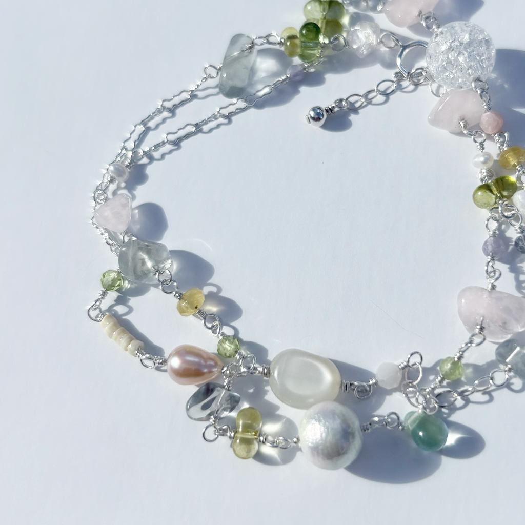 Blush Bouquet Necklace