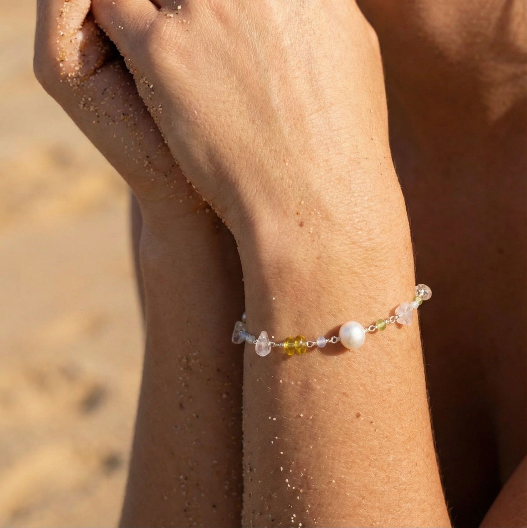 Blush Bouquet Bracelet