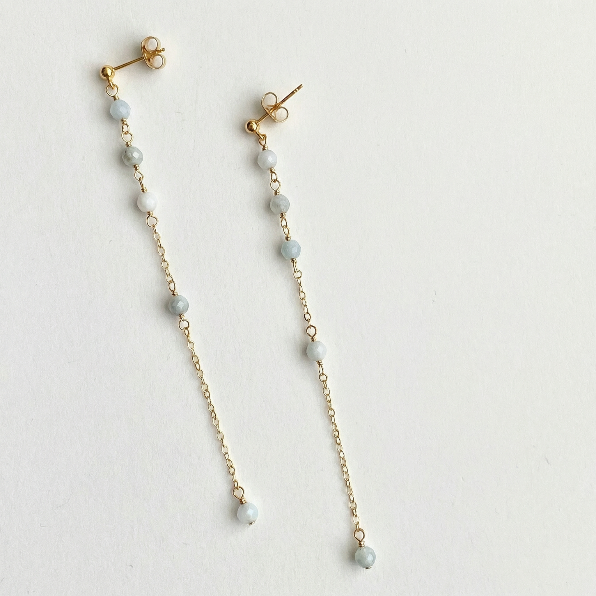 Aquamarine Dangle Earrings