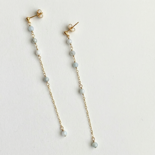 Aquamarine Dangle Earrings