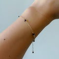 Dainty Garnet Bracelet
