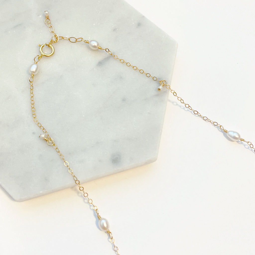 Twinkle Pearl Necklace