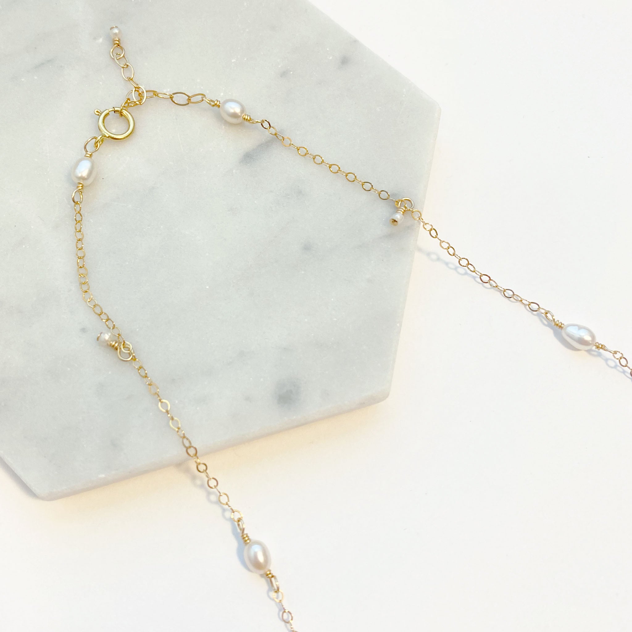 Twinkle Pearl Necklace