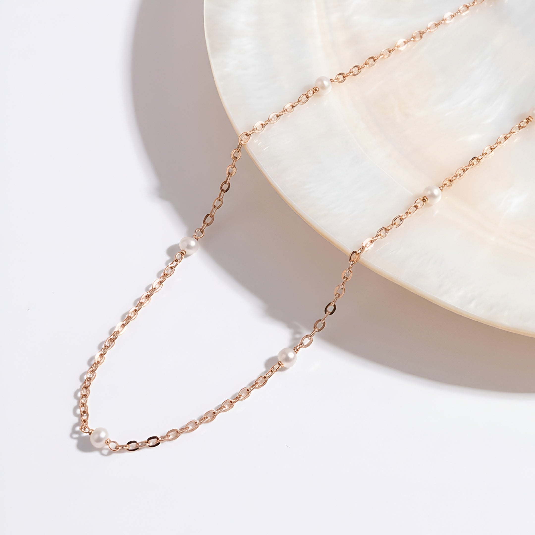 Dainty Freshwater Pearl Necklace