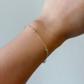 Dainty Peridot Bracelet