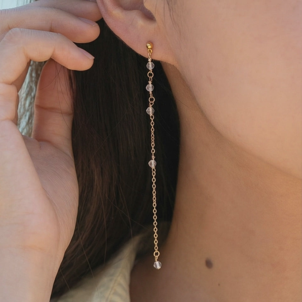 Crystal Dangle Earrings