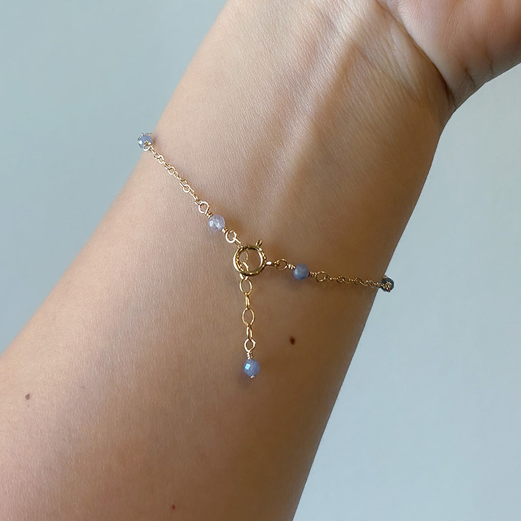 Dainty Tanzanite Bracelet